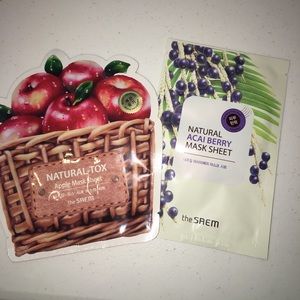 🆕 The Saem set of 2 Sheet Masks